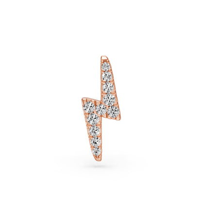 Auskaras iš rožinio aukso AAPR0055-P