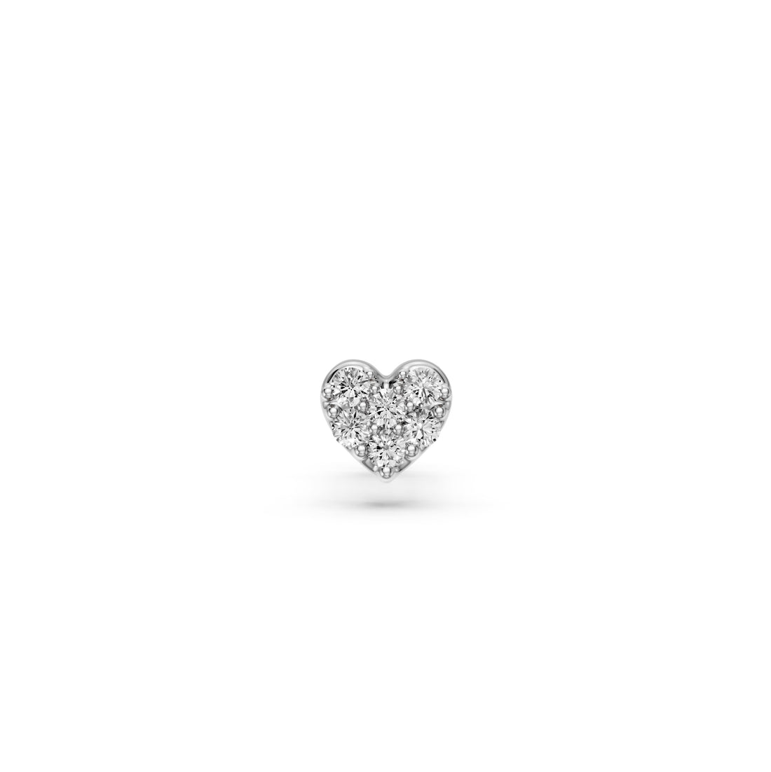 Diamond Piercing in White Gold