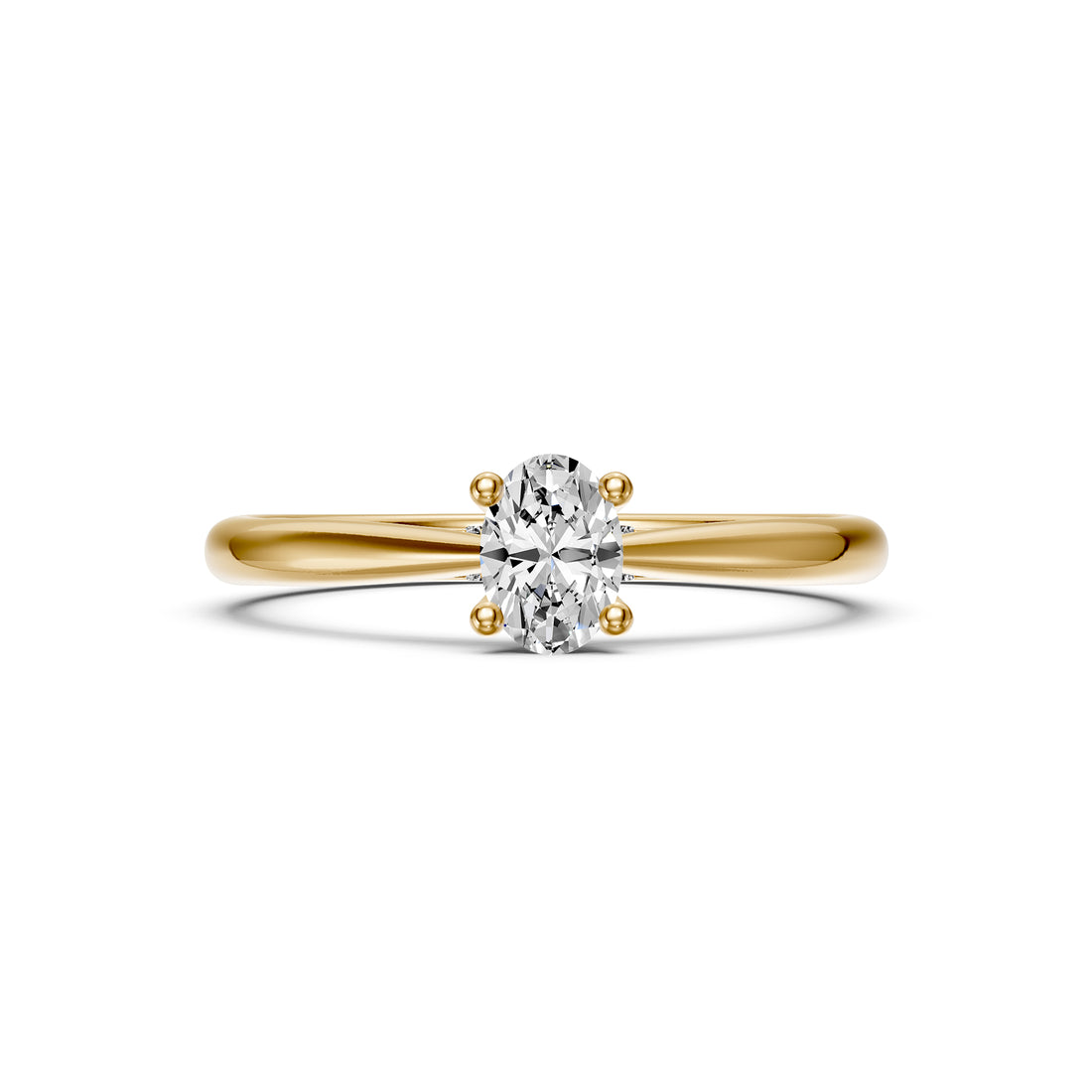 Diamond Ring in Yellow Gold