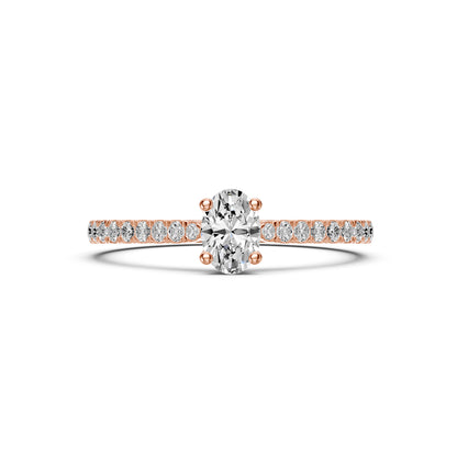 Diamond Ring in Rose Gold