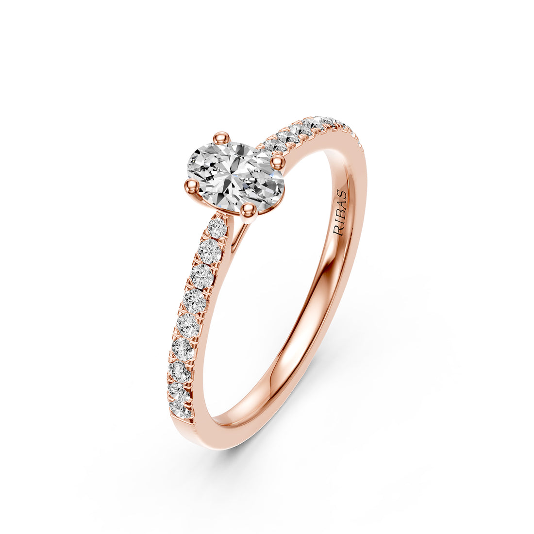 Diamond Ring in Rose Gold