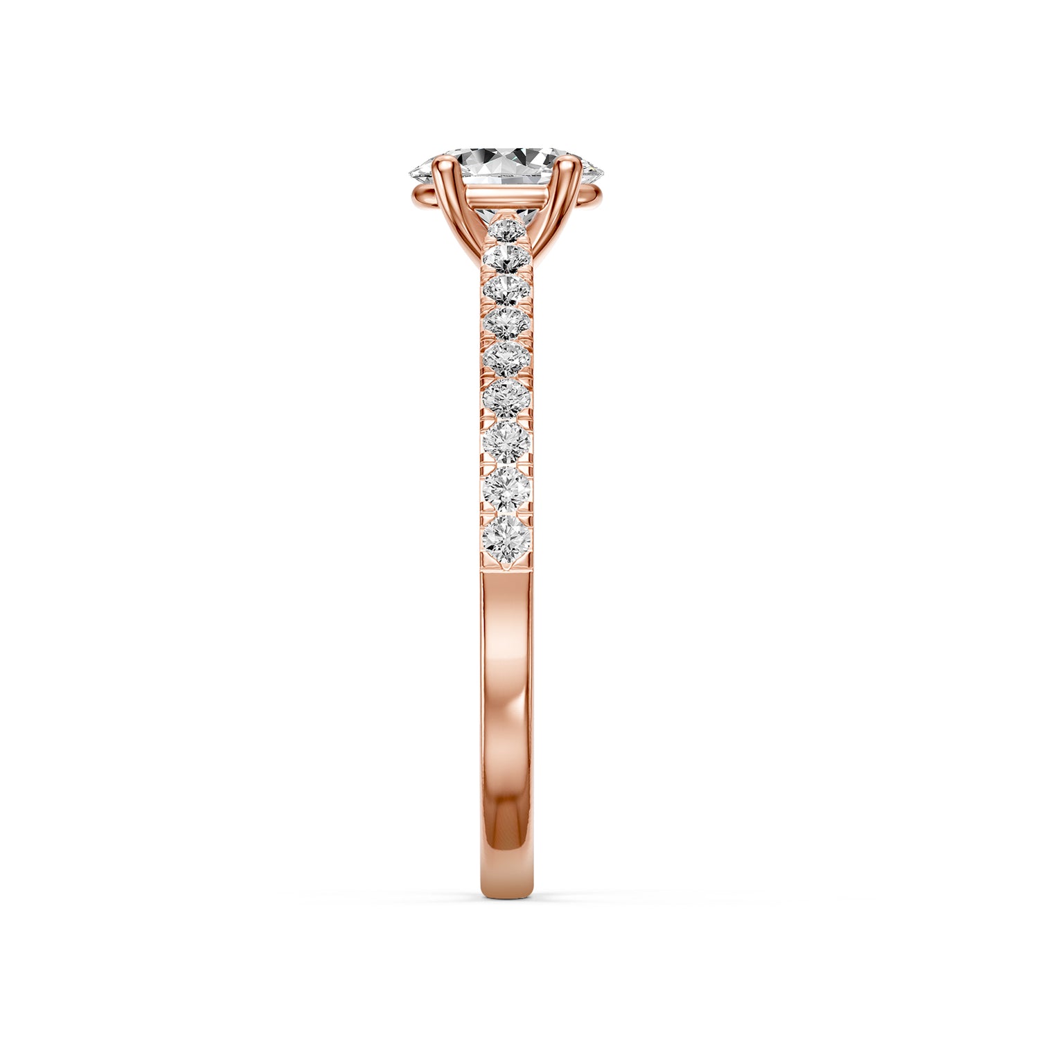 Diamond Ring in Rose Gold