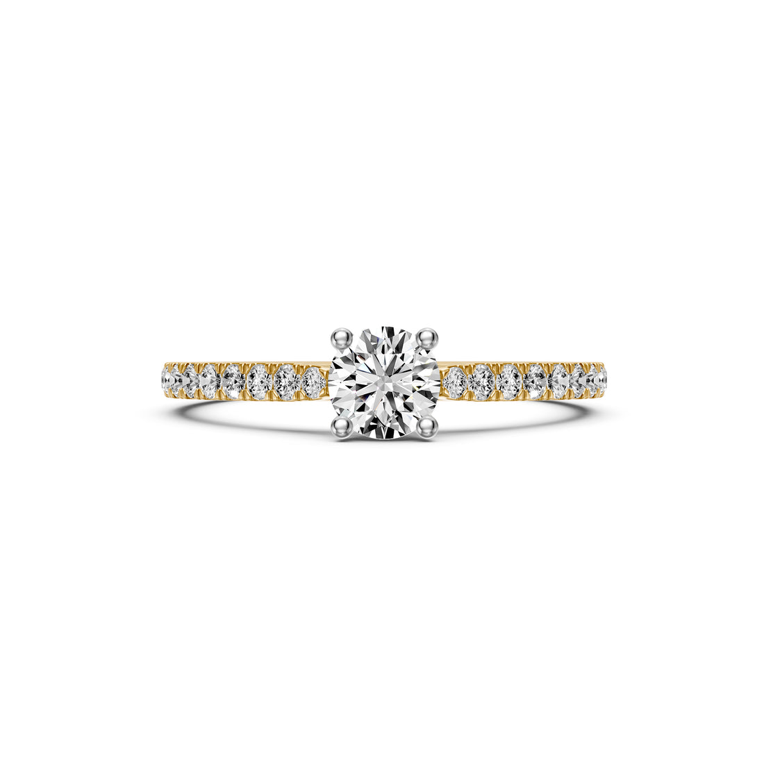 Diamond Ring in Yellow Gold
