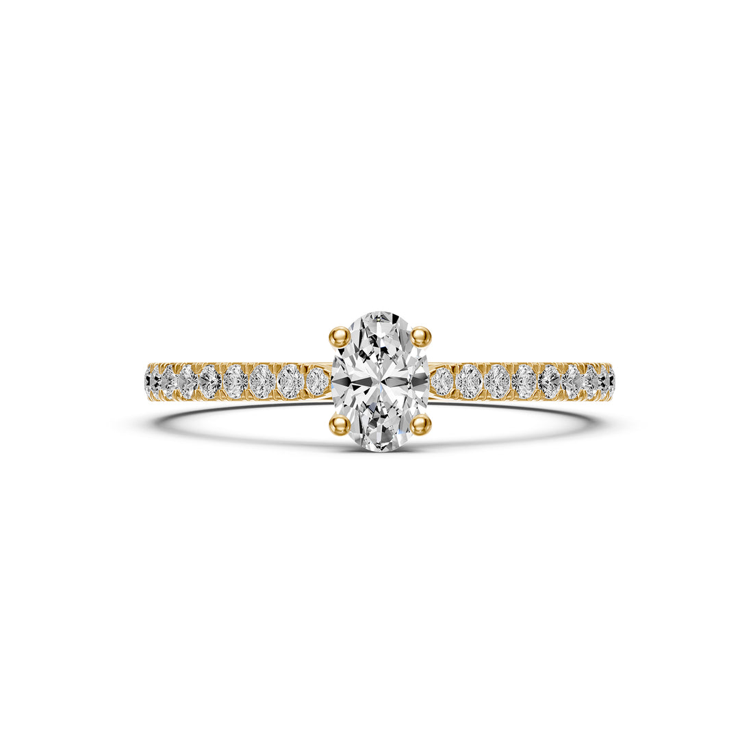 Diamond Ring in Yellow Gold