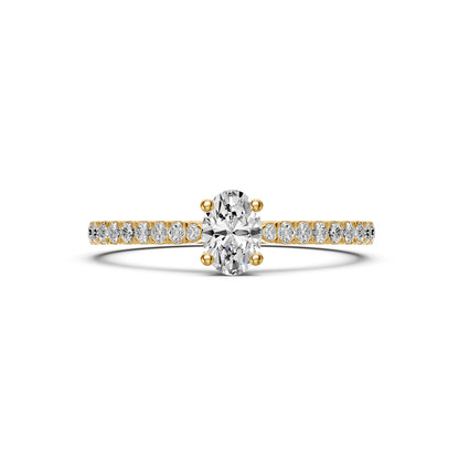 Diamond Ring in Yellow Gold