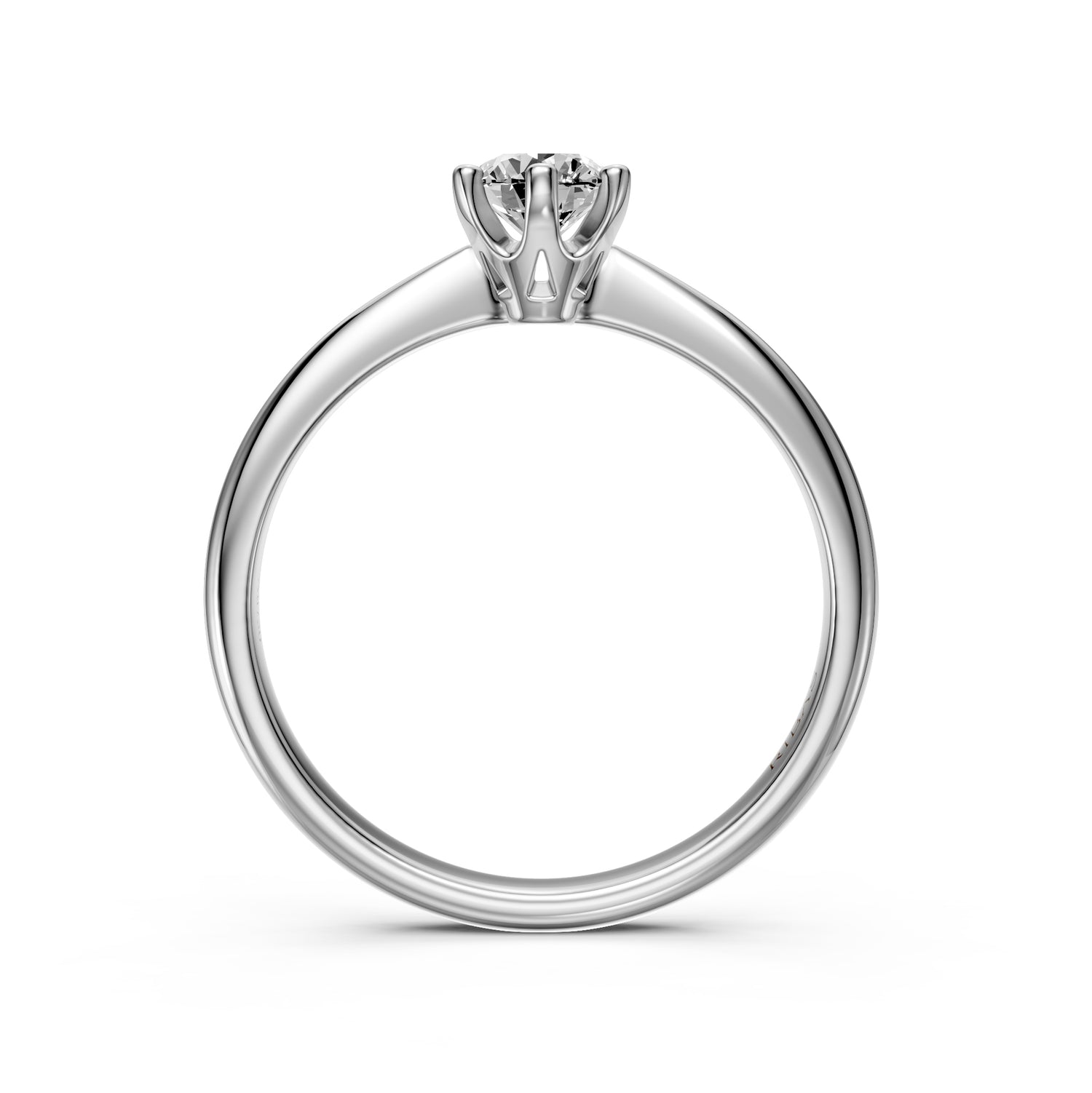 Diamond Ring in White Gold