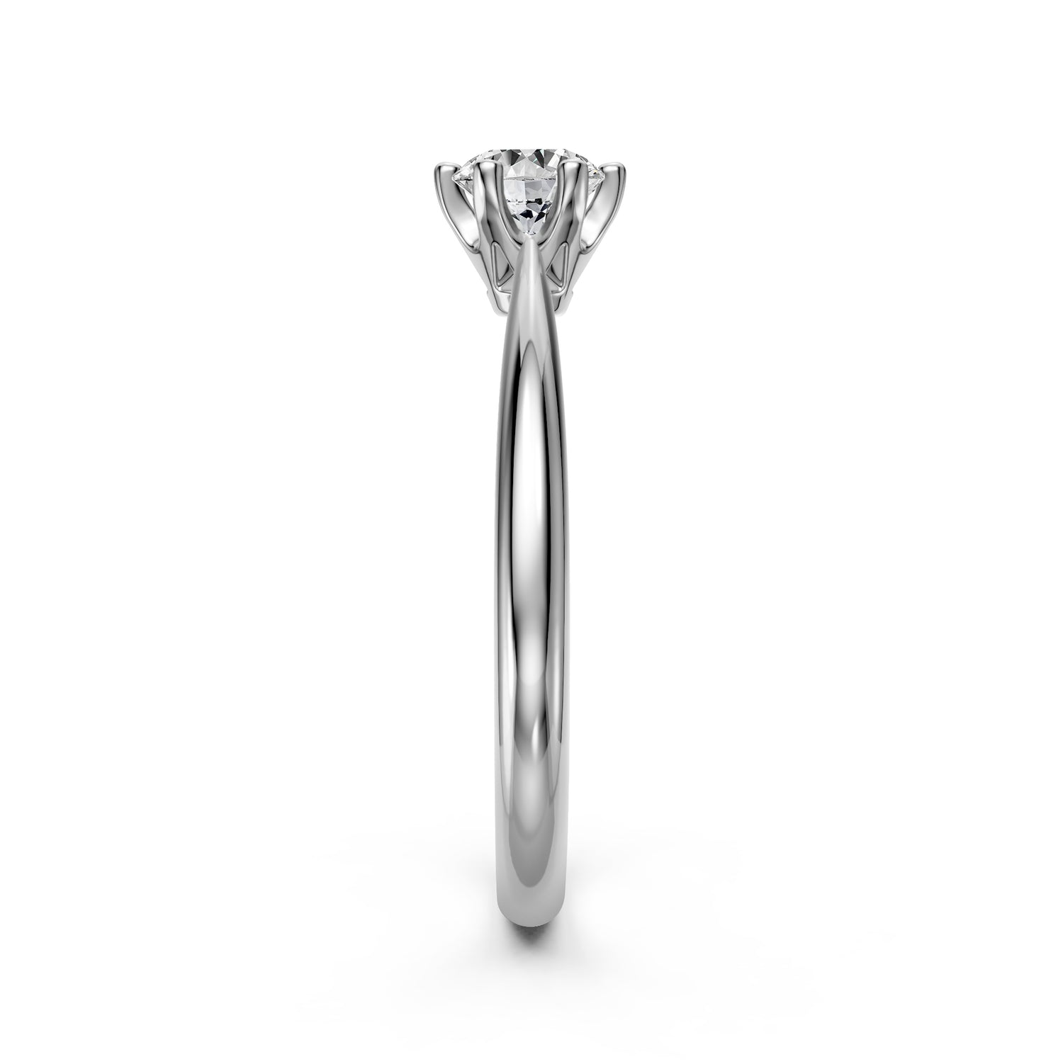 Diamond Ring in White Gold