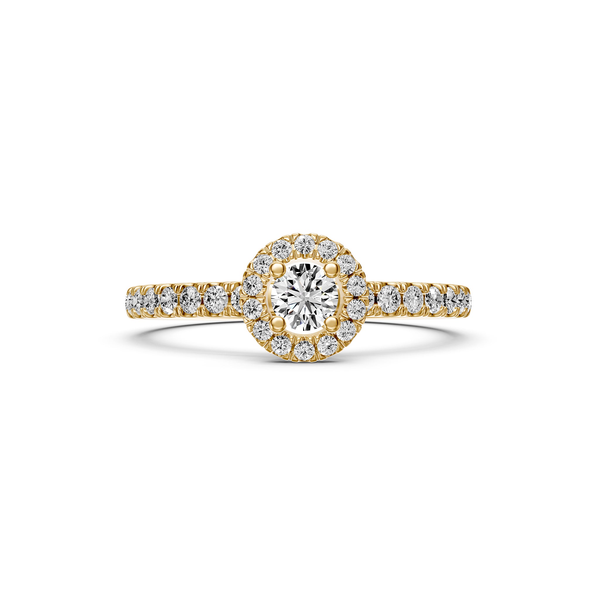 Diamond Ring in Yellow Gold