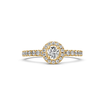 Diamond Ring in Yellow Gold