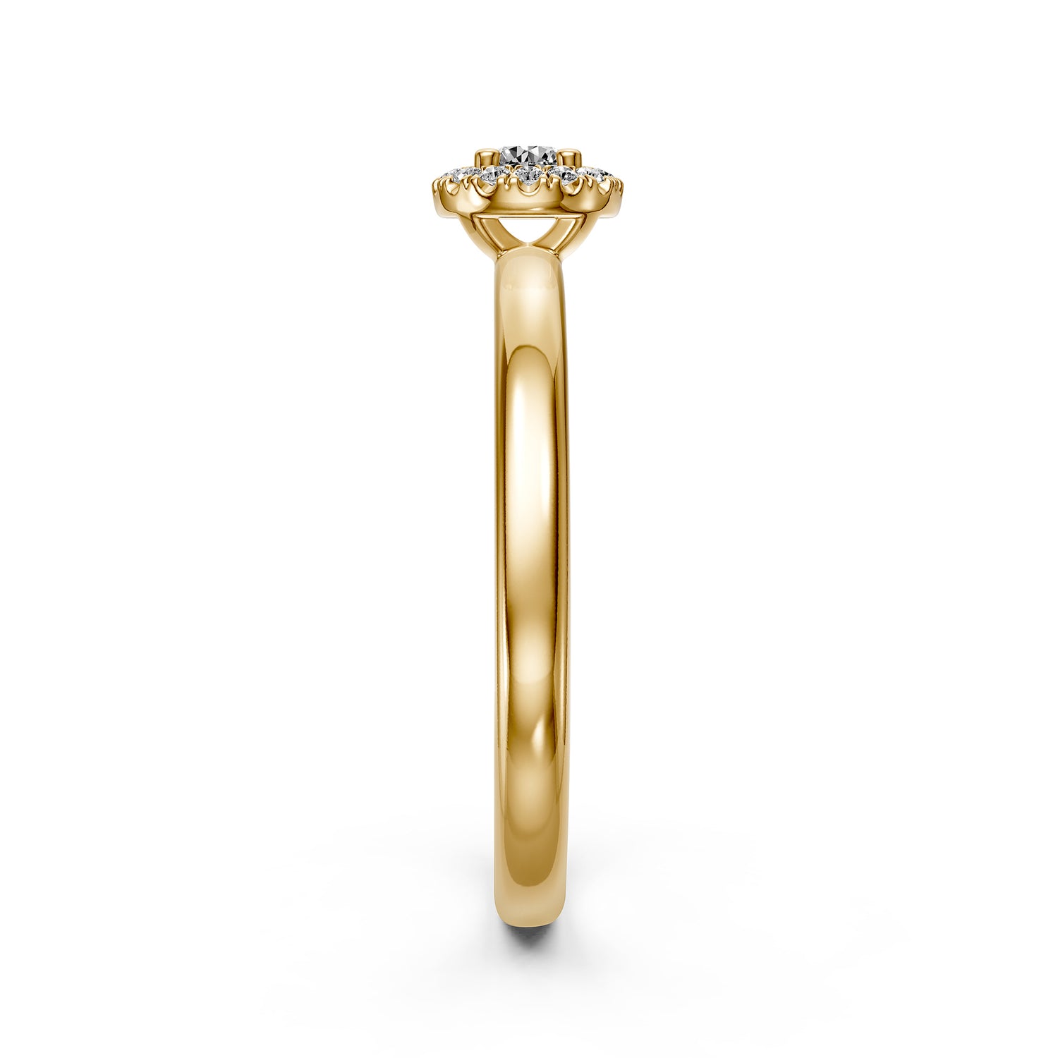 Diamond Ring in Yellow Gold
