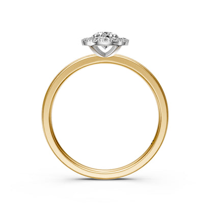 Diamond Ring in Yellow Gold
