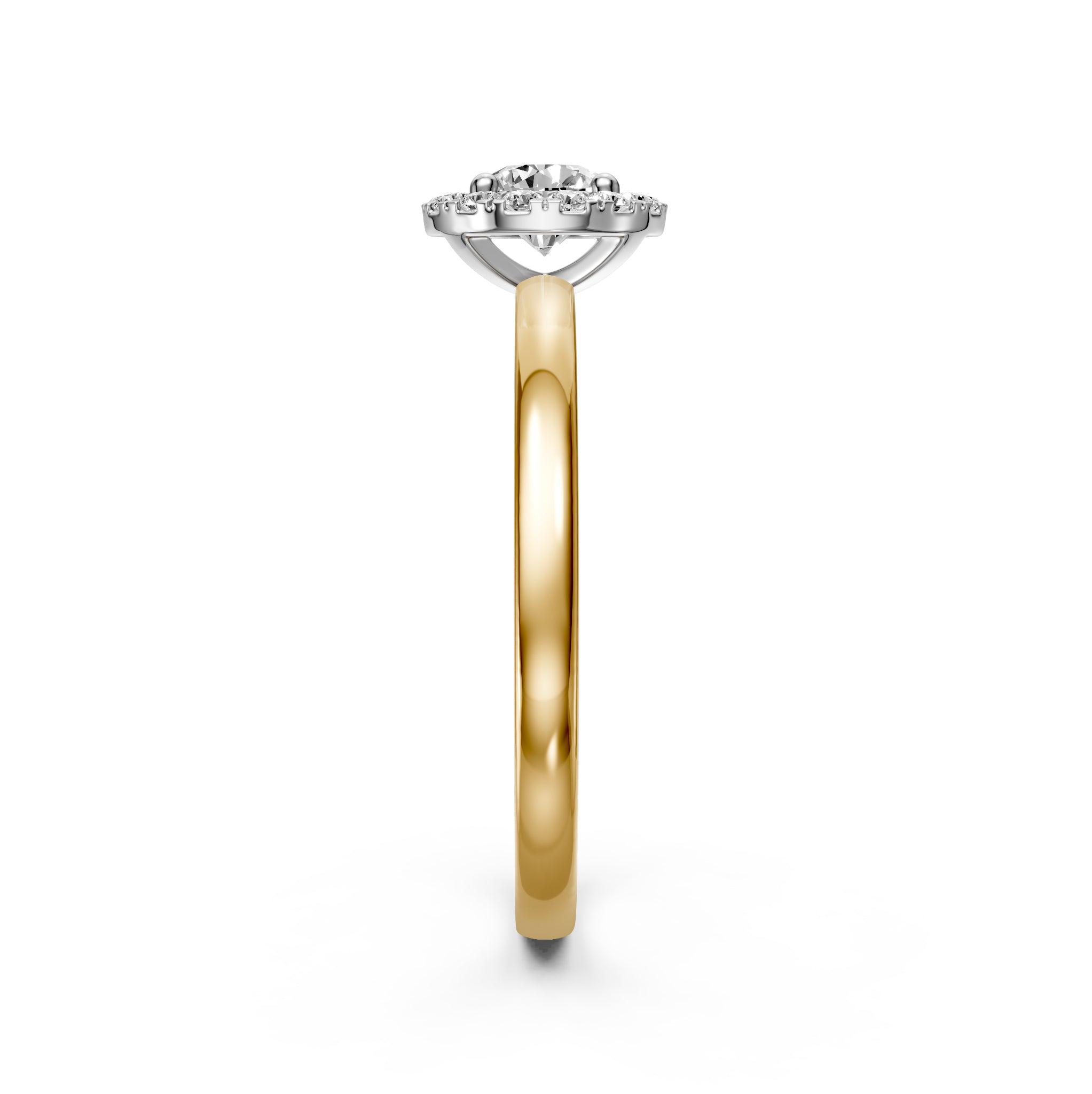 Diamond Ring in Yellow Gold
