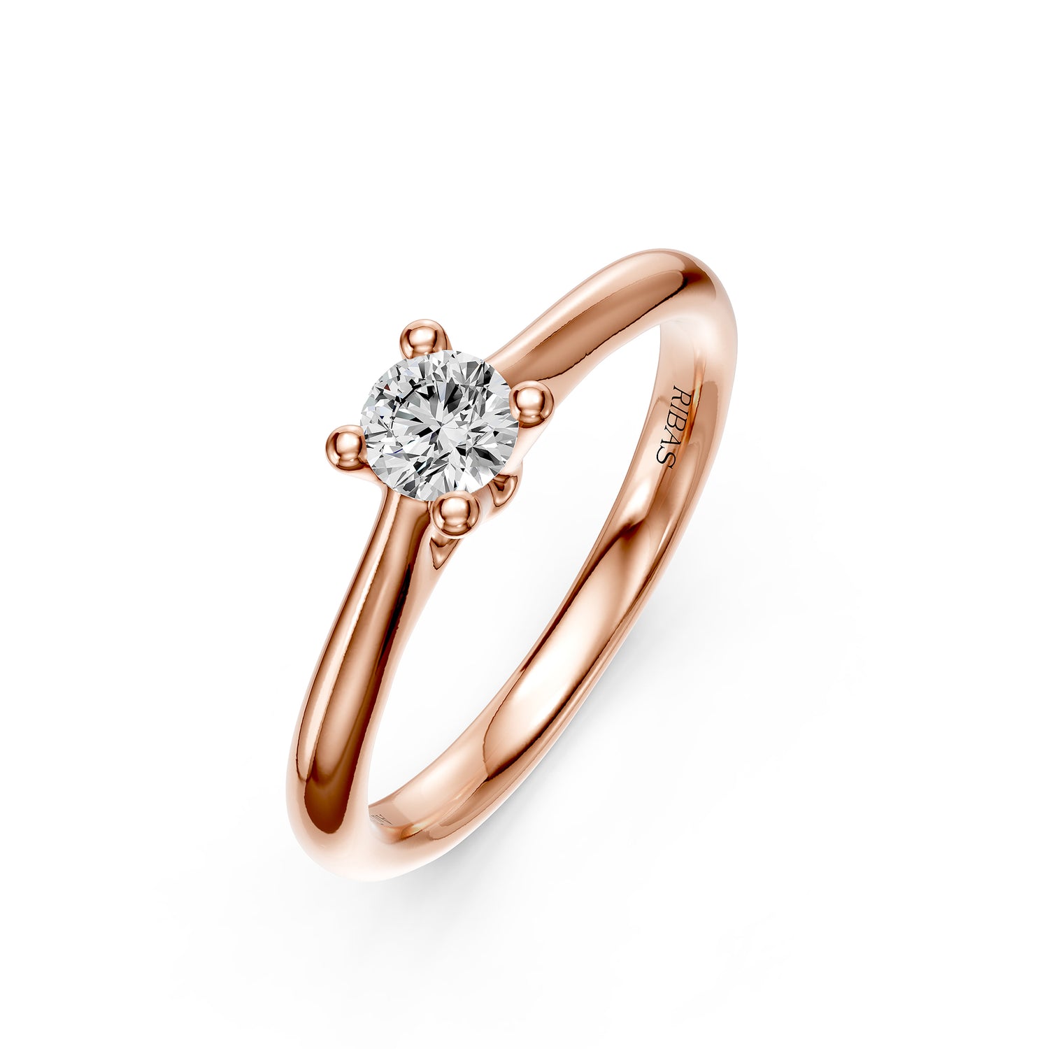 Diamond Ring in Rose Gold