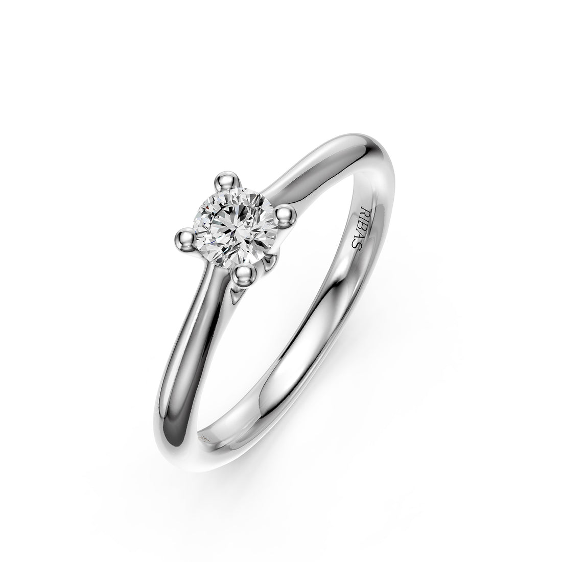 Diamond Ring in White Gold