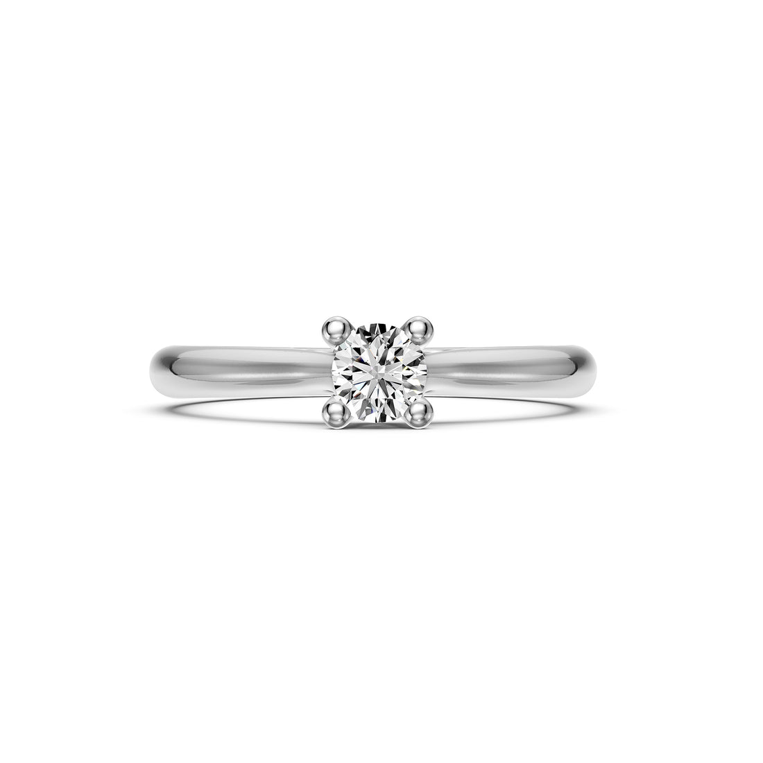 Diamond Ring in White Gold
