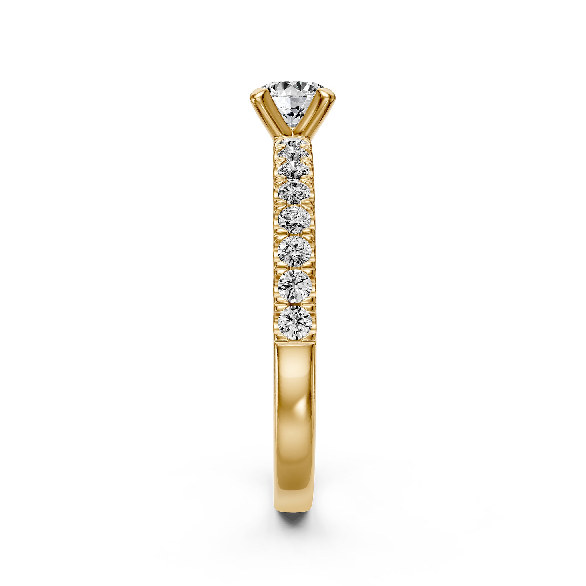 Diamond Ring in Yellow Gold
