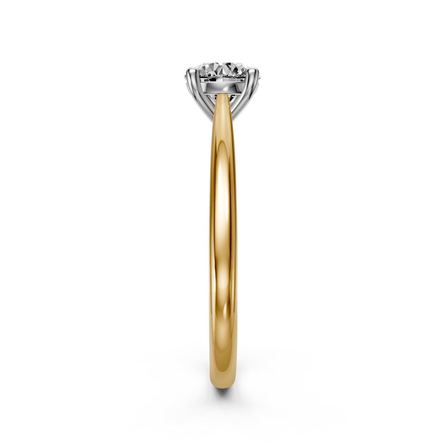 Diamond Ring in Yellow Gold