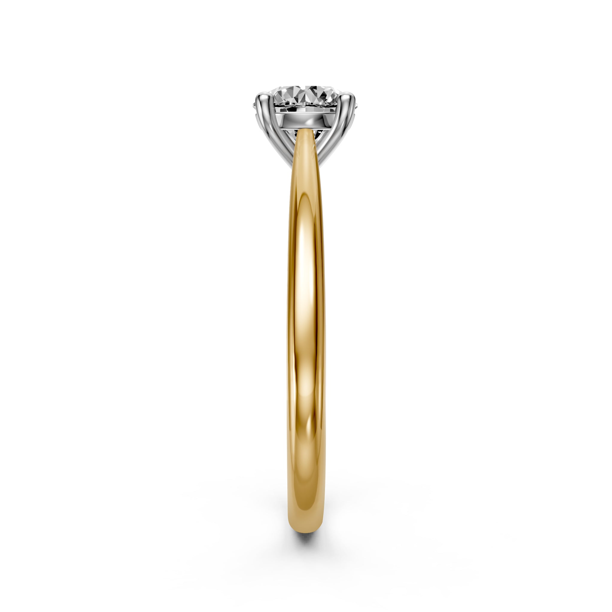 Diamond Ring in Yellow Gold