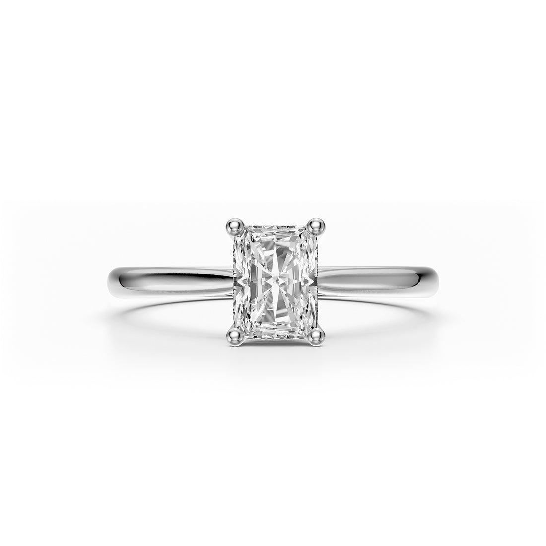 Diamond Ring in White Gold