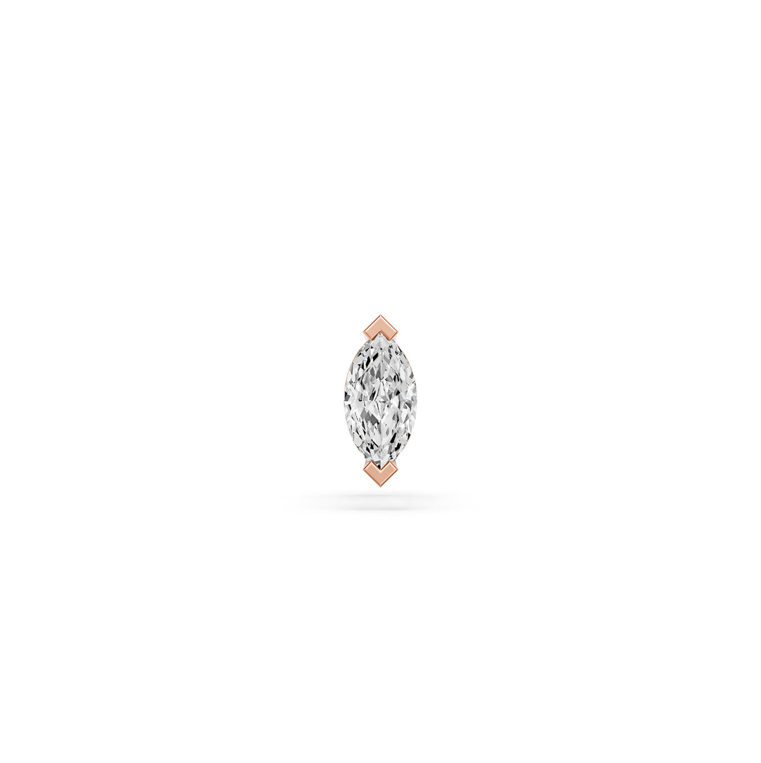 Diamond Piercing in Rose Gold