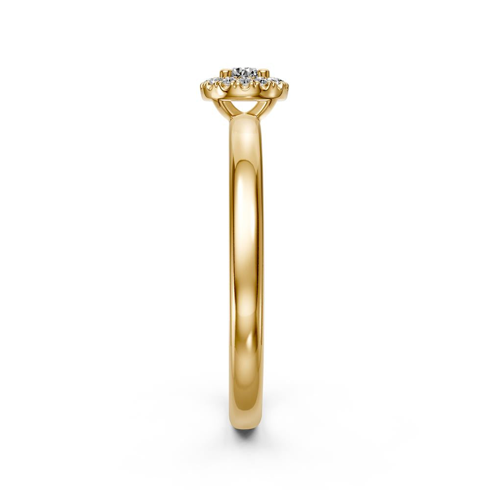 Diamond Ring in Yellow Gold
