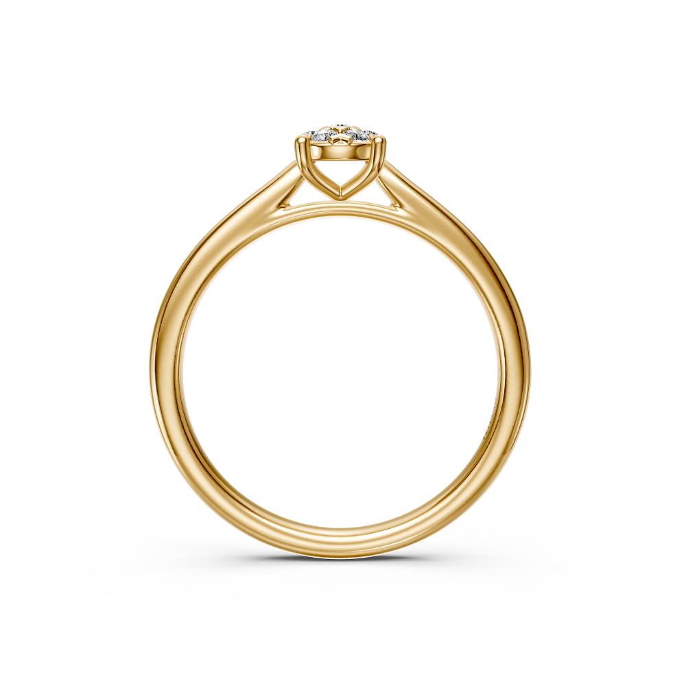 Classic Diamond Ring in Yellow Gold
