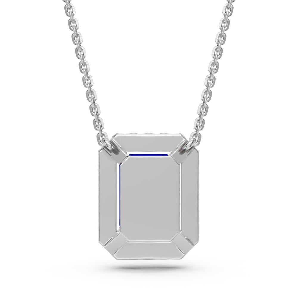 White Gold Necklace with Tanzanite Stone