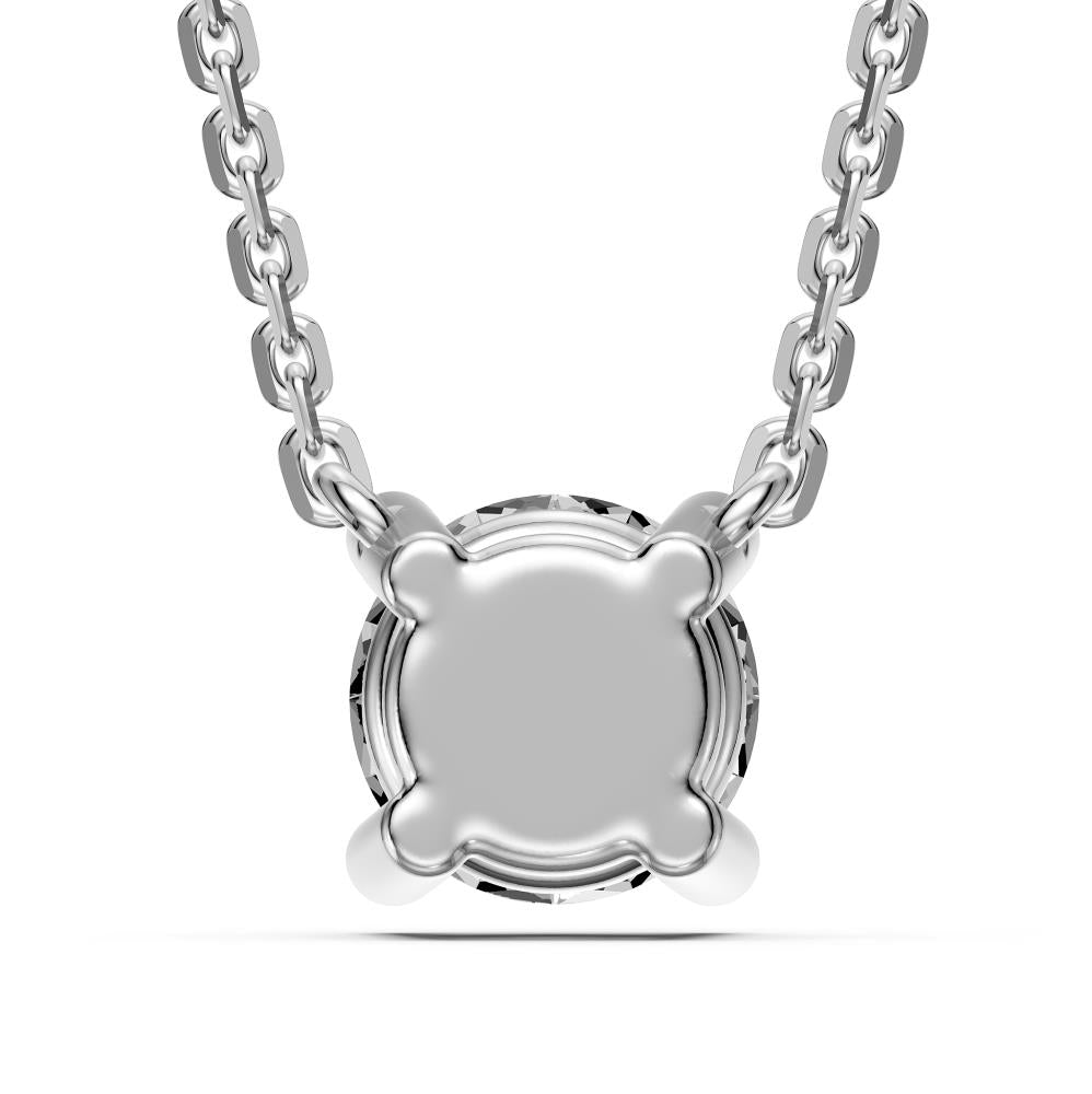 Diamond Pendant in White Gold