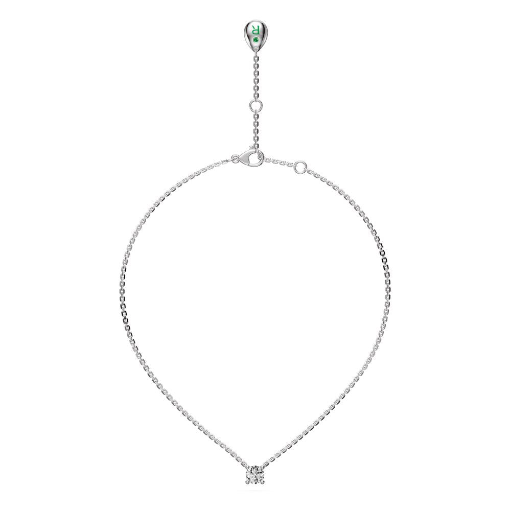 Diamond Necklace in White Gold