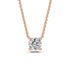 Diamond Necklace in Rose Gold