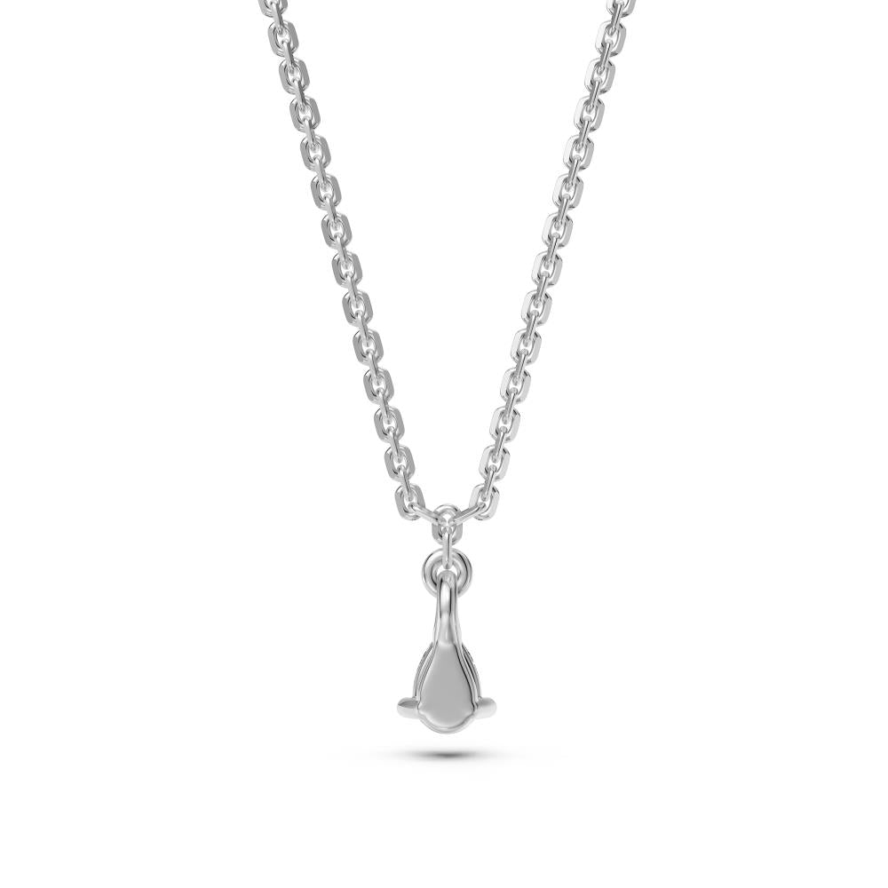 Diamond Necklace in White Gold