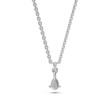 Diamond Necklace in White Gold