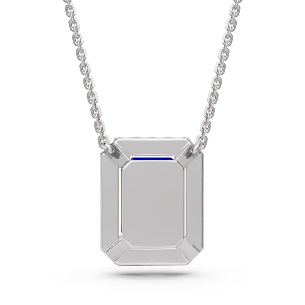 White Gold Necklace with Tanzanite Stone