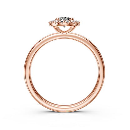 Diamond Ring in Rose Gold