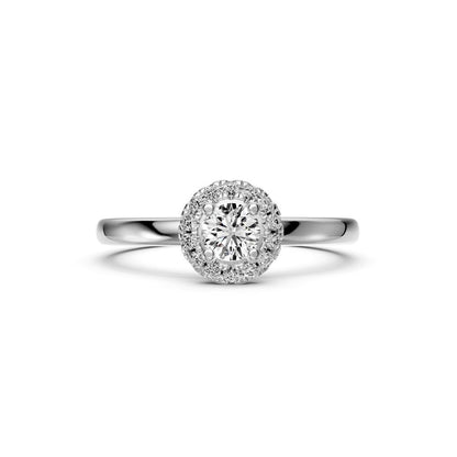 Diamond Ring in White Gold