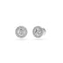 Diamond Earrings in White Gold