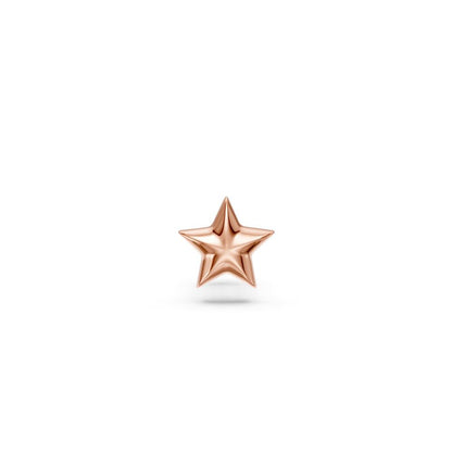 Star Piercing in Rose Gold