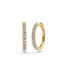 Diamond Cuff Earrings in Yellow Gold