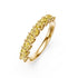 Yellow Sapphire Band Ring in Yellow Gold