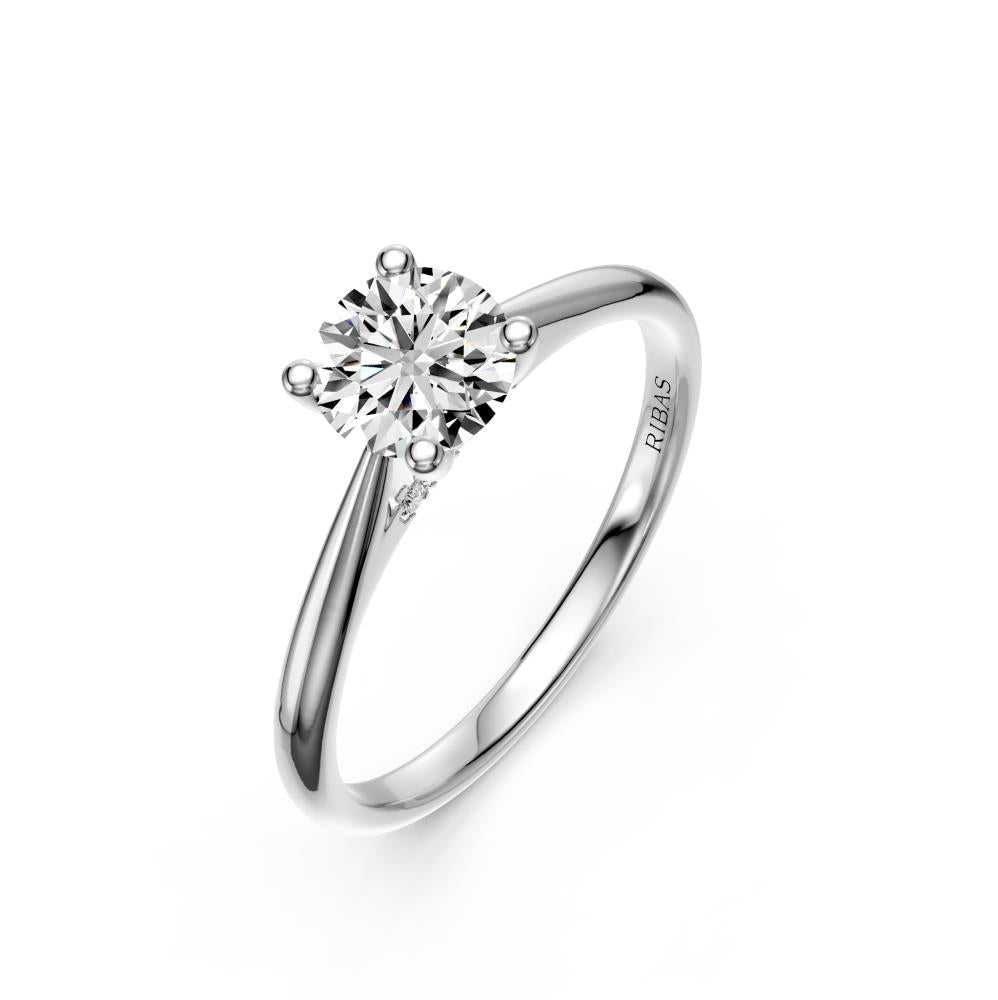 Diamond Ring in White Gold