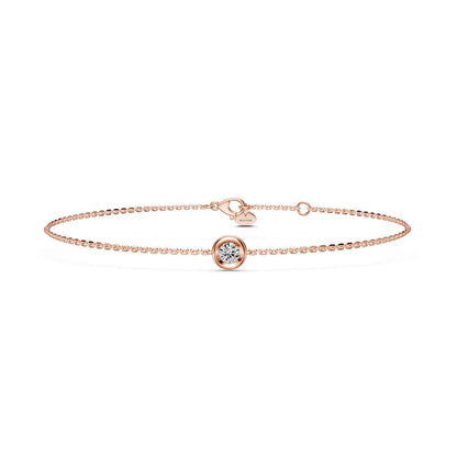 Diamond Bracelet in Rose Gold