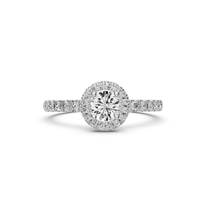 Diamond Ring in White Gold