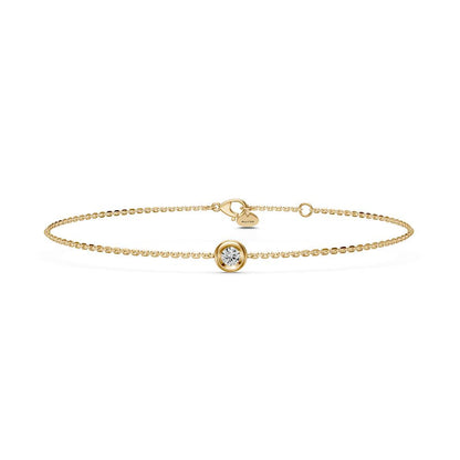 Diamond Bracelet in Yellow Gold