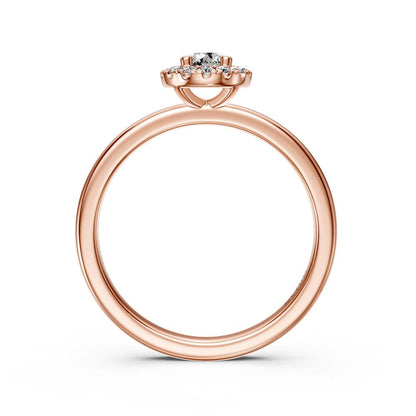 Diamond Ring in Rose Gold