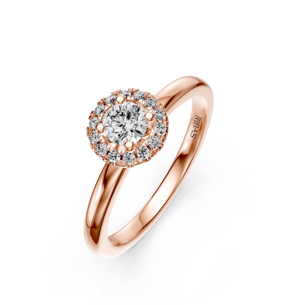 Diamond Ring in Rose Gold